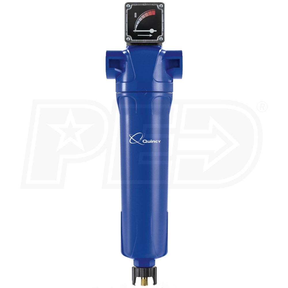 Quincy QCF175 1Inch HighEfficiency Coalescing Compressed Air Filter