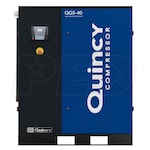 Quincy QGS 40-HP Tankless Rotary Screw Air Compressor (230/460V 3-Phase)