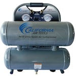 California Air Tools 1-HP 4.6-Gallon Ultra Quiet Twin Stack Air Compressor