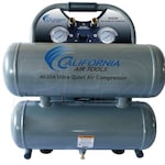 California Air Tools 2-HP 4.6-Gallon Ultra Quiet Aluminum Twin Stack Air Compressor