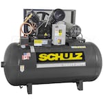 Schulz V-Series 5-HP 80-Gallon Two-Stage Air Compressor (208V 3-Phase)