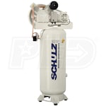 Schulz 360VV15-1 - 3-HP 60-Gallon Oil Free Two-Stage Vertical Air Compressor (230V Single-Phase)
