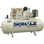 Schulz 360HV15-1 - 3-HP 60-Gallon Oil Free Two-Stage Horizontal Air Compressor (230V Single-Phase)