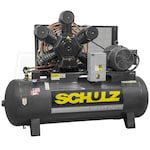 Schulz V-Series 20120HWV80X-3 20-HP 120-Gallon Two-Stage Air Compressor (208V 3-Phase)