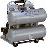 California Air Tools SP Ultra Quiet & Oil-Free 2-HP 4-Gallon Aluminum Twin Tank Air Compressor
