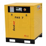 First Air FAS7 10-HP Tankless Rotary Screw Air Compressor (460V 3-Phase 150PSI)