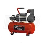 Pro-Force 1-HP 3-Gallon Hot Dog Air Compressor w/ Inflation Kit