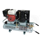 Hitachi 6.5-HP 8-Gallon Gas Wheelbarrow Air Compressor w/ Honda Engine