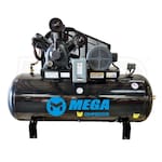 MEGA Industrial Series 10-HP 120-Gallon Two-Stage Air Compressor (208/230V 3-Phase)