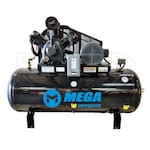 MEGA Industrial Series 10-HP 120-Gallon Two-Stage Air Compressor (460V 3-Phase)