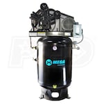 MEGA Industrial Series 10-HP 120-Gallon Two-Stage Air Compressor (208/230V 3-Phase)