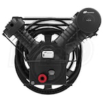 Ingersoll Rand 10-HP Two-Stage Bare V-Twin Air Compressor Pump for IR 2545 CSC Compressor w/ Low Oil Level Switch (35 CFM @ 175 PSI)