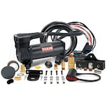 VIAIR Single 485C VMS 12-Volt 200-PSI High Performance System Air Compressor Kit- Stealth Black (Duty Cycle 100% @ 200 PSI)