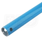 Transair 2-Inch (50mm) Blue Aluminum 9-Foot Long Pipe (Box of 4)