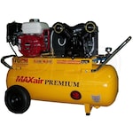 MAXair 5.5-HP 25-Gallon (Belt Drive) Air Compressor w/ Electric Start Honda GX160 Engine (Scratch & Dent)