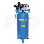 Puma 5-HP 60-Gallon (Belt Drive) Single-Stage Air Compressor (208/230V 1-Phase) (Scratch & Dent)