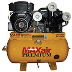 MAXair 16-HP 55-Gallon Truck Mount Air Compressor w/ Electric Start