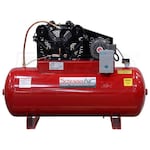 Schrader 7.5-HP 80-Gallon Two-Stage Horizontal Air Compressor (230V 1-Phase)