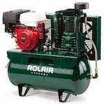 Rolair 11-HP 30-Gallon Two-Stage Truck Mount Air Compressor w/ Electric Start Honda Engine