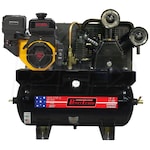 PowerTrain 14-HP 30-Gallon Two-Stage Truck Mount Air Compressor w/ Electric Start