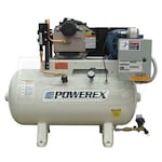 Powerex STS 5-HP 60-Gallon Oil-Less Open Scroll Air Compressor w/ Refrigerated Dryer (208/230V 3-Phase 116 PSI)