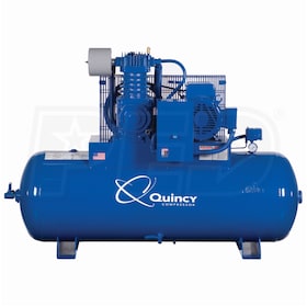 Quincy QT Pro 7.5-HP 80-Gallon Two-Stage Air Compressor (230V 1-Phase)
