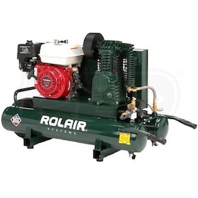 View Rolair 5.5-HP 9-Gallon Gas Wheelbarrow Air Compressor w/ Honda Engine