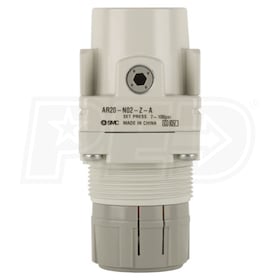 SMC 1/4" NPT Modular 7.2 PSI To 100 PSI Regulator  (No Gauge)