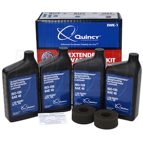View Quincy Maintenance Kit For 20, 26, & 60-Gallon Single Stage Air Compressors
