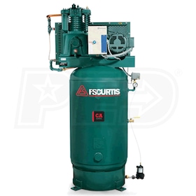 View FS-Curtis CA7.5 7.5-HP 80-Gallon UltraPack Two-Stage Air Compressor (460V 3-Phase)