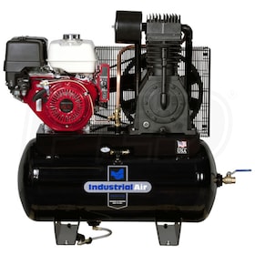 View Industrial Air 13-HP 30-Gallon Two-Stage Truck Mount Air Compressor w/ Electric Start Honda Engine