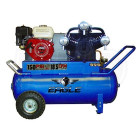 View Eagle 9-HP 25-Gallon Gas Air Compressor w/ Honda Engine