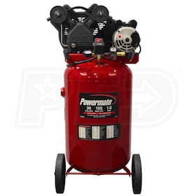 View Powermate 1.6-HP 30-Gallon (Belt Drive) Cast-Iron Air Compressor