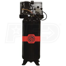 Chicago Pneumatic 5-HP 60-Gallon Dual-Voltage Two-Stage Air Compressor