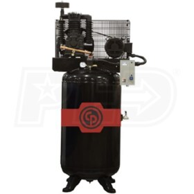 View Chicago Pneumatic 7.5-HP 80-Gallon Two-Stage Air Compressor (208-230V 3-Phase)