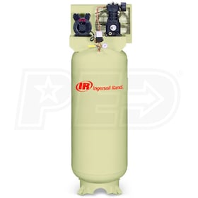 View Ingersoll Rand 3-HP 60-Gallon Single-Stage Air Compressor (230V 1-Phase)
