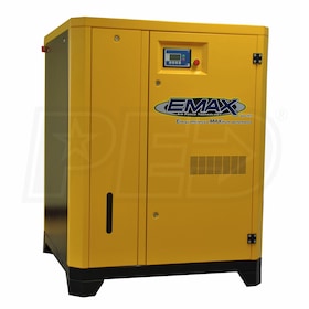 View EMAX  40-HP Tankless Rotary Screw Air Compressor  (208-230/460V 3-Phase)