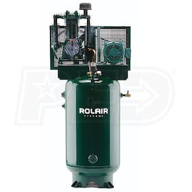 Rolair 7.5-HP 80-Gallon Two-Stage Air Compressor (230V 3-Phase)
