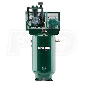 Rolair 7.5-HP 80-Gallon Two-Stage Air Compressor (230V 1-Phase)