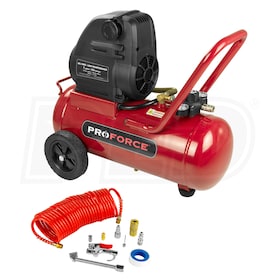 View Pro-Force 1.5-HP 7-Gallon (Direct Drive) Hot Dog Air Compressor