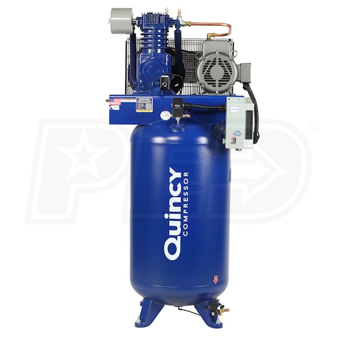 Quincy 471CS80VCBM QT MAX 7.5-HP 80-Gallon Two-Stage Air 