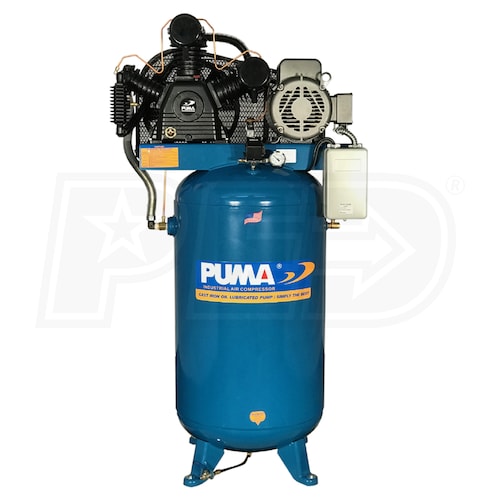 puma air compressor oil level