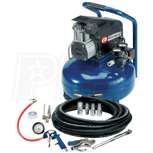 Campbell Hausfeld HM750099AV 6Gallon Pancake Air Compressor w