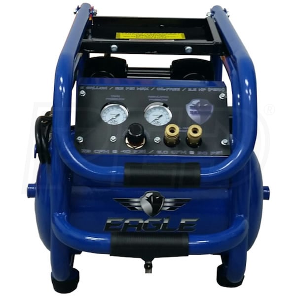 Eagle EA6000 Silent Series 2HP 6Gallon Air Compressor