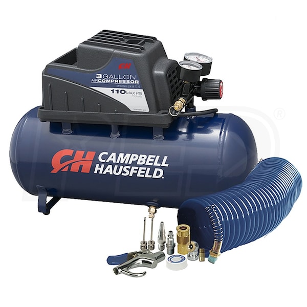 Inflation Needles Air Chucks Premium Pack Accessory Kit 17 Piece Compressor Inflation Kit with Blow Gun Campbell Hausfeld MP284701AV