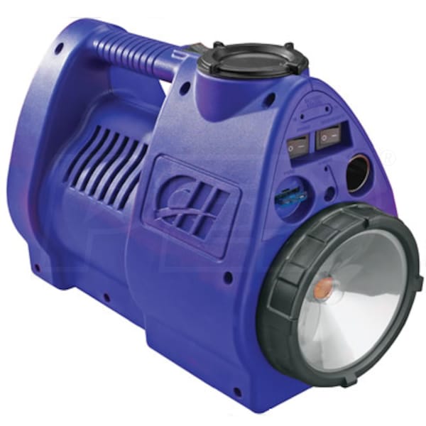 Campbell Hausfeld CC2400 Cordless Inflator, 12-Volt Outlet & Light