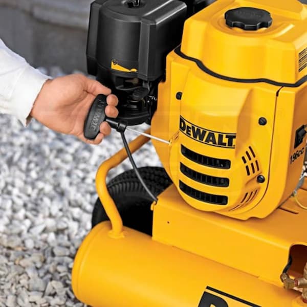 DeWalt D55672 6.5-HP 8-Gallon Single Stage Wheelbarrow Air Compressor