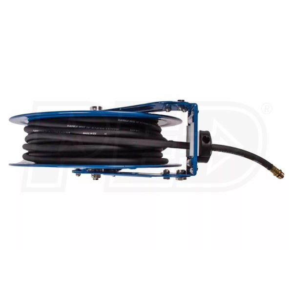 Rapidair R-03075 3/8 by 75' Dual Arm Auto Rewind Hose Reel, 3/8 I.D x 75',  Blue : : Tools & Home Improvement