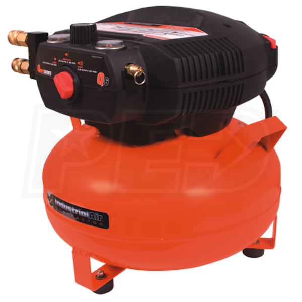 Industrial Air Contractor VNC1580609 1.6HP 6Gallon Pancake Air Compressor