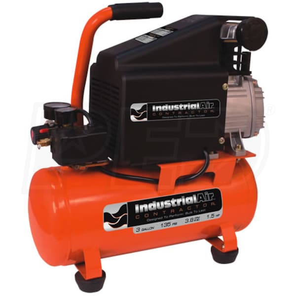 Industrial Air Contractor CP1580325 1.5HP 3Gallon Hot Dog Air Compressor
